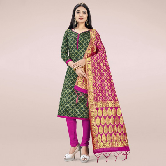 https://fitdrop.in/products/green-pink-unstitched-dress-material