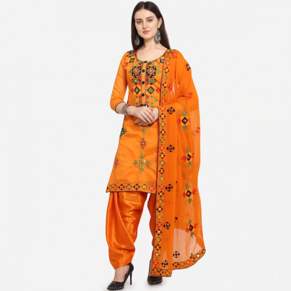 https://fitdrop.in/products/women-orange-unstitched-dress-material