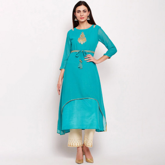 https://fitdrop.in/products/women-teal-embroidered-kurta
