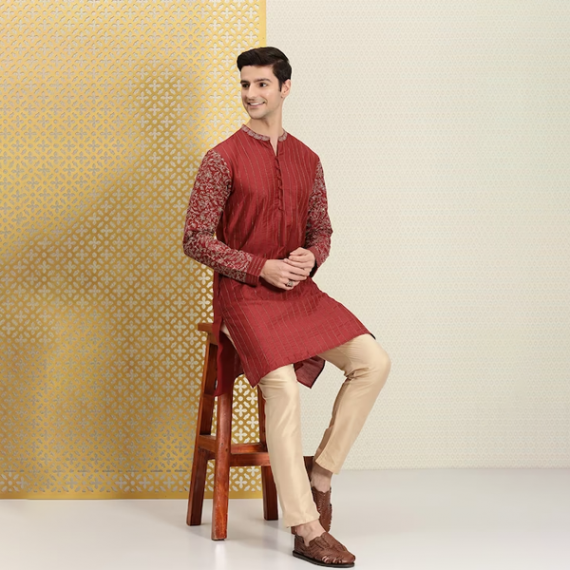 https://fitdrop.in/products/men-red-gold-toned-ethnic-motifs-printed-thread-work-kurta