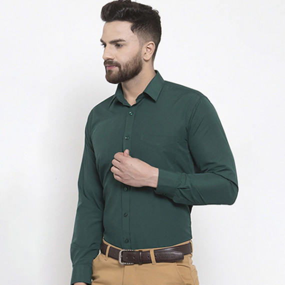 https://fitdrop.in/products/men-green-slim-fit-solid-formal-shirt