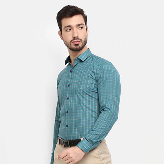 https://fitdrop.in/products/men-green-checked-formal-shirt
