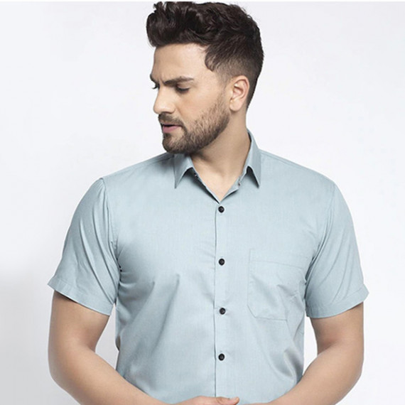 https://fitdrop.in/products/men-sea-green-regular-fit-solid-casual-shirt