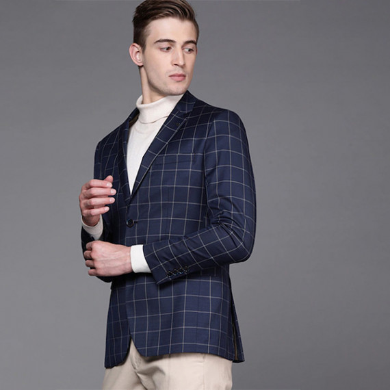 https://fitdrop.in/products/men-navy-blue-beige-slim-fit-checked-single-breasted-smart-casual-blazer