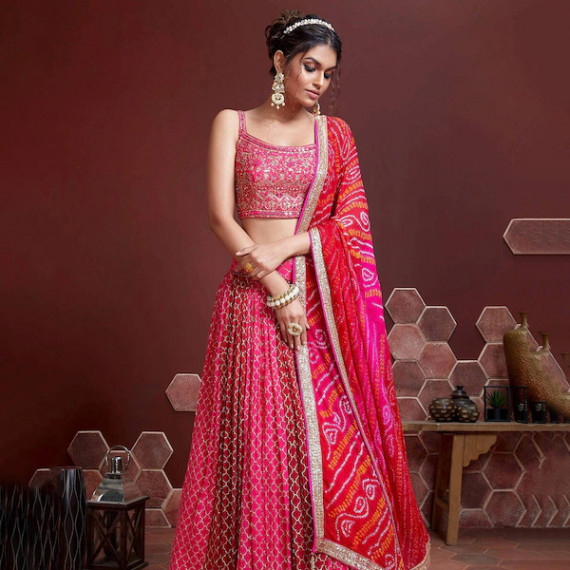 https://fitdrop.in/products/pink-white-embellished-thread-work-semi-stitched-lehenga-unstitched-blouse-with-dupatta