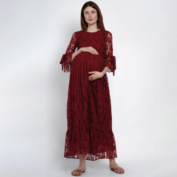 https://fitdrop.in/products/women-maroon-maternity-self-design-maxi-dress