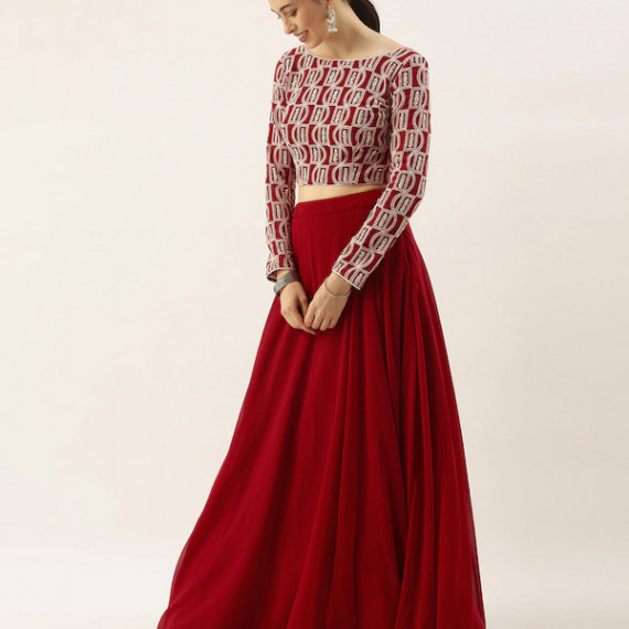 https://fitdrop.in/products/maroon-embroidered-thread-work-ready-to-wear-lehenga-blouse-with-dupatta